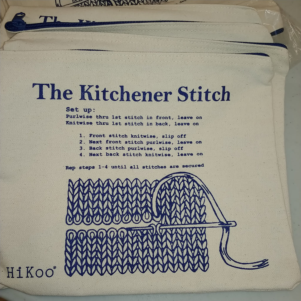 Kitchener Stitch Bags