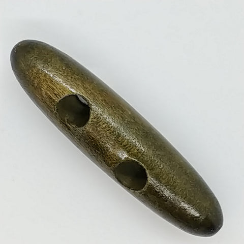 Dark Green Wooden Toggle- 60 mm