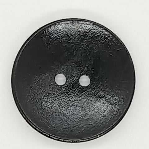 Round Black Button (2pk) -30mm
